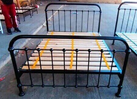 allison metal bed image