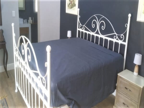 metal steel iron headboard image